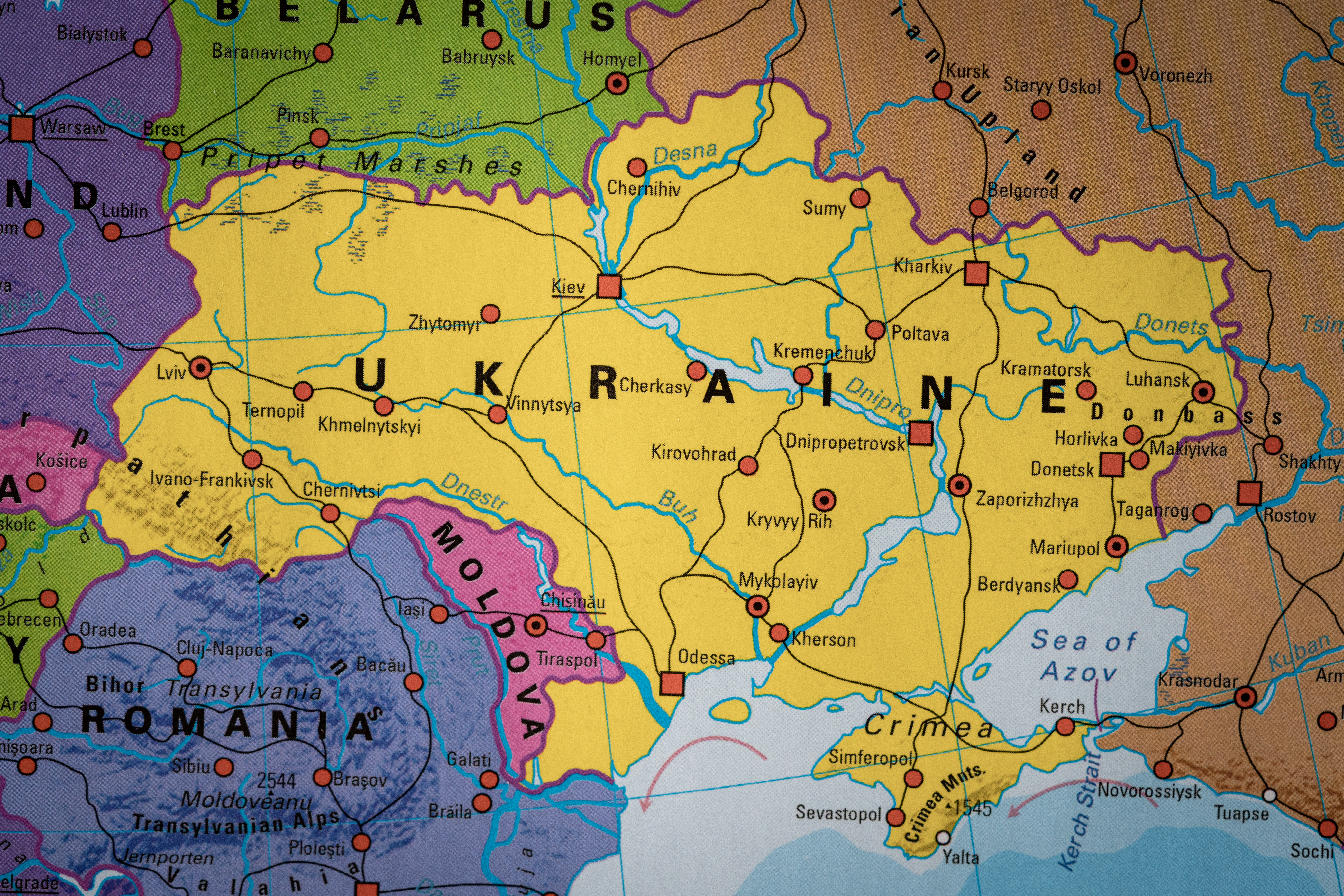 Map of ukraine 2023 11 27 05 36 34 utc